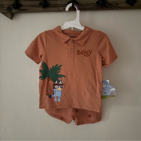 Bluey Other - Kids' Bluey Shirt and Shorts Set